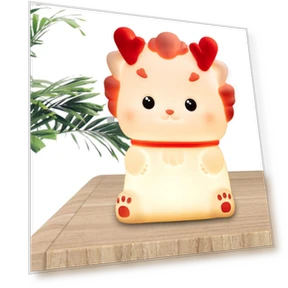 Silicone Touch Lamp with Dragon Design — Lamps & Shades, TOP-MALL-001
