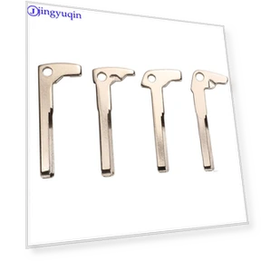 Smart Chrome Blank Key Insert — Keyless Entry, Jingyuqin Car Key