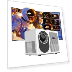 Smart Projector 4K — Home Theater Projectors, Essager Electronic