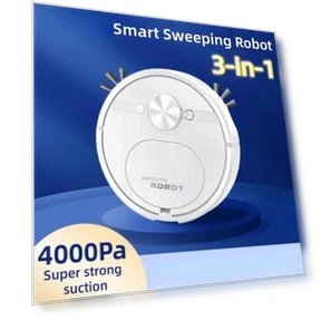 Smart Sweeping Robot Vacuum 3 in 1 — Smart Cleaning Robots, Darling Women Boutique C