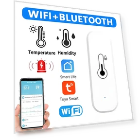 Smart Temperature and Humidity Sensor — Home Climate Control, YJMP home