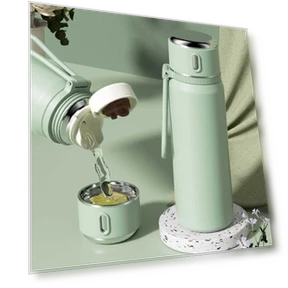 Smart Vacuum Thermos Cup — Flasks, TOP-MALL-001