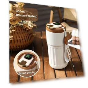 Smart Water Thermos — Travel Drinkware, TOP-MALL-001