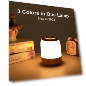 Touch Rechargeable Bedside Lamp — Night Lights, TOP-MALL-001