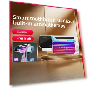 UV Sterilization Toothbrush Holder with Aromatherapy — Toothbrush Holders, Binchi Outdoor Equipment