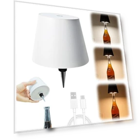 Wireless Bottle Lamp — Desk & Table Lighting, RuKing
