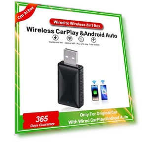Wireless CarPlay Android Auto Adapter — Car Essentials, JOHO