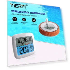 Wireless Pool Thermometer — Home Climate Control, yieryi