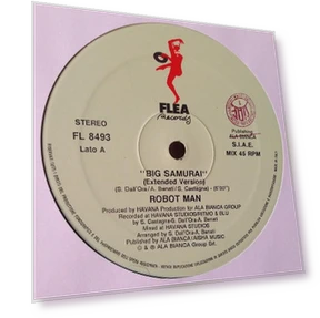 12inch Record ROBOT MAN - Big Samurai — Electronica, RecordCityJP