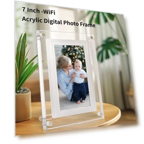 7-inch Acrylic Digital Photo Frame — Digital Frames, Crown Global