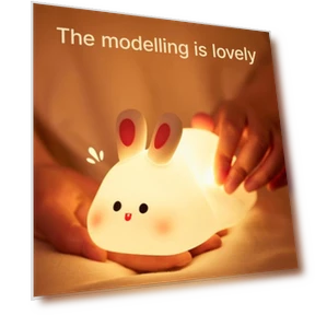Adorable Rabbit Night Light — Night Lights, Amusedly