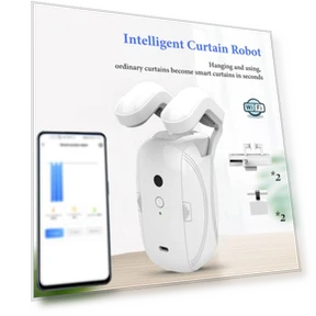 Automatic Curtain Opener Robot — Smart Home Hubs & Controllers, Amusedly
