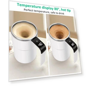 Automatic Self-Stirring Magnetic Coffee Mug — Beverage Warmers, Werecord