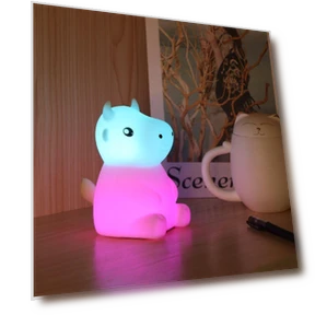 Cow-shaped Night Light with Charging — Lamps & Shades, guangbaokejki