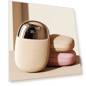 Digital Display Screen Pocket Plush Hand Warmer — Hand Warmers, Shenhu Win