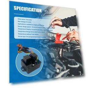 Digital Radiator Fan Controller — Radiator Fan Motors, Crafttradeonline