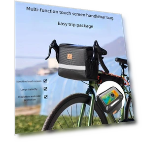 Handlebar Thermos Bag with Touch Screen — Handlebar Bags, COOLKE