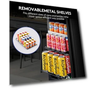 Mini Beverage Fridge Under Counter — Mini Fridges, BODEGA
