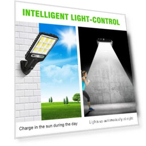 Outdoor Solar LED Lights — Outdoor Security & Flood Lighting, Stone Home