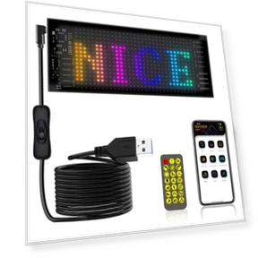 Programmable Flexible LED Display Panel — Video Walls, Blackcurrant