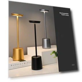 Rechargeable Bedside Lamp — Desk & Table Lighting, Holland Ham