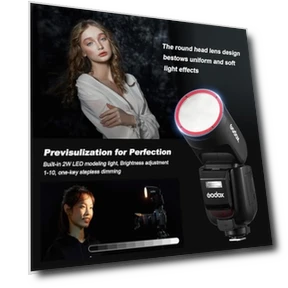 Round Head Camera Speedlite — Camera Flashes, Godox