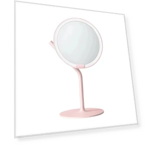 Smart LED Makeup Mirror — Compact & Travel, AMIRO
