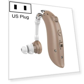 Smart Noise Cancelling Ear-hook Rechargeable Hearing Aids — Hearing Support, Sunsky-Spare Parts