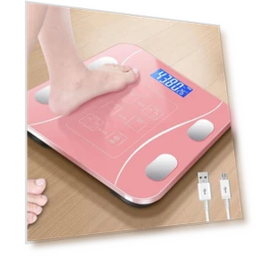 Smart Scale with LED Display — Weight Management Tools, jinleyu