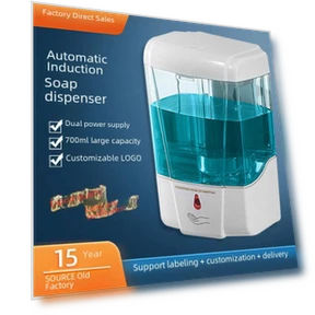 Smart Sensor Wall-Mounted Soap Dispenser — Care Dispensers, WoW Home