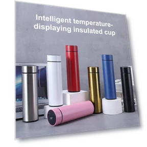 Smart Temperature Display Thermos Mug — Beverage Warmers, moxia