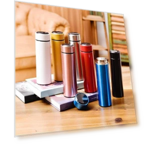 Smart Temperature Display Vacuum Insulated Mug — Beverage Warmers, Pavo