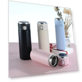 Smart Thermos with Temperature Display — Beverage Warmers, Darling Home