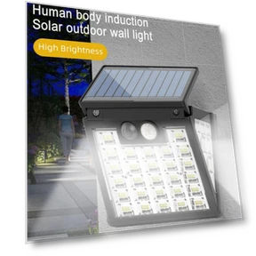 Solar Motion Sensor Wall Light — Outdoor Security & Flood Lighting, LIUXING Fire Solar Lamp