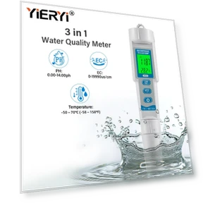 Waterproof Digital PH EC TDS Meter 3 In 1 — Hydrometers, yieryi