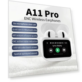 Wireless Earbuds with Touch Control — Audio Gear, Dream Garage