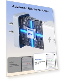 4-Ports Type C Fast Phone Charging Cube — Chargers, CHONGZHENG (HK)CO. ,LIMITED