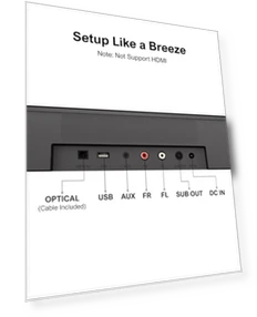 7.1ch Virtual Surround Sound Bar — Home Entertainment Systems, Ultimea