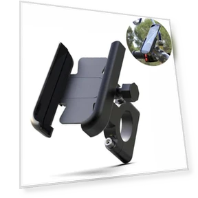 Aluminum Alloy Bike Bicycle Phone Holder — Vehicle Phone Holders, lansoon trade