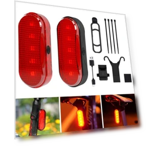 Bicycle Tail Light with Brake Sensor — Bike Headlights, GUB