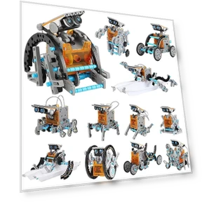 DIY Solar-Powered Robot Toy — Solar Power, Ziguiyuan
