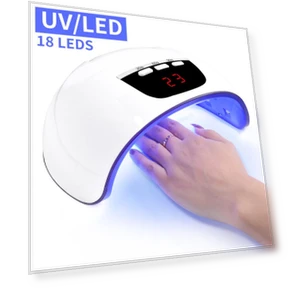 High-Power 45W Quick-Dry Nail UV/LED Lamp — Curing Lamps, The Million