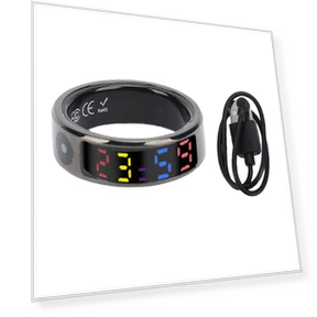Smart Ring with Touch Control — Wearable Accessories, ZY-Sport-N