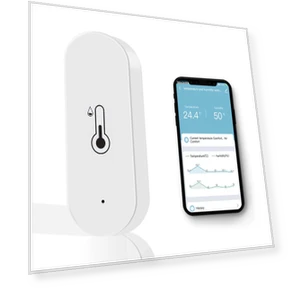 WiFi Bluetooth Temperature and Humidity Sensor — Home Climate Control, TrendVibeCN