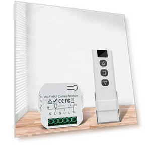 WiFi Smart Curtain Switch — Smart Home Hubs & Controllers, TrendVibeCN