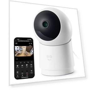 Auto Tracking Indoor Security Camera — Smart Home Security, Geeni