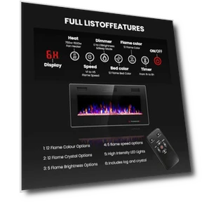 Electric Fireplace Insert — Electric Heating Solutions, Crzoe