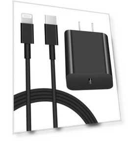 Fast Charger 20W PD USB C Wall Charger with 6FT Fast Charging Cable — Chargers, Coreykin