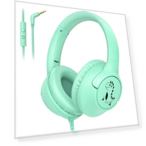 Kids Headphones with Cord — In-Ear Headphones, Botesty Sound