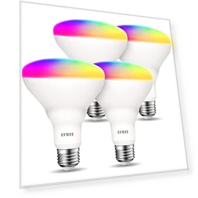 Smart Light Bulbs — LED, LVWIT